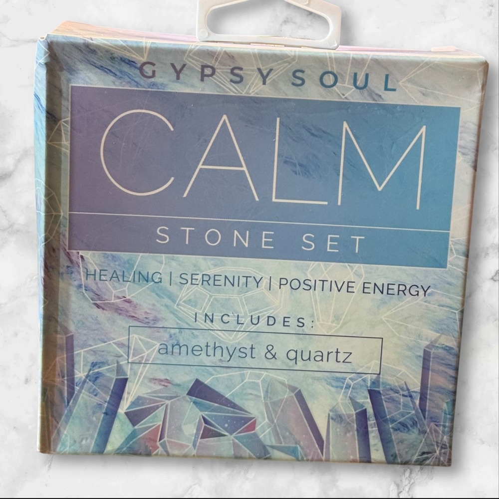 5/$20 Gypsysoul Calm 2Pc Crystal Set